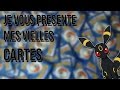 Je vous prsente mes vielles cartes pokemon 