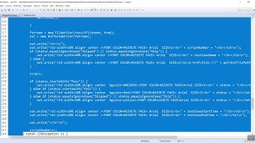 HTML Utility Code For Keyword Driven Framework Video-4