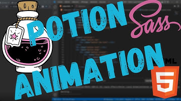 ASMR Coding - Potion Liquid Animation (HTML & SCSS)