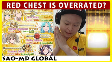 Red Chest Is Overrated? 150 Diamonds Wedding Weapon Scout (SAO Memory Defrag)