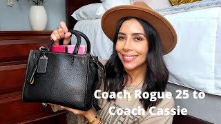 Coach Rogue 25 - Coach Cassie Switching Out My Bags