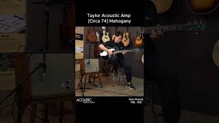 [Taylor] Acoustic Amplifier Circa 74 Sound Sample