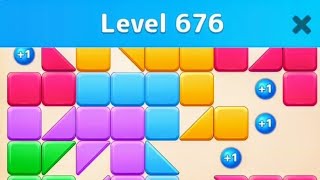 Level 676 - Bricks Ball Journey screenshot 2