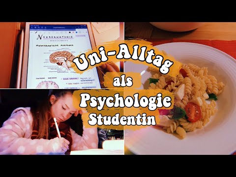 UNI VLOG - Psychologie Studium, Lernen mit iPad & Meal Prep
