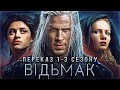 ВСЕ що треба знати перед 4 сезоном ВІДЬМАКА Переказ 1 3 сезонів Відьмака