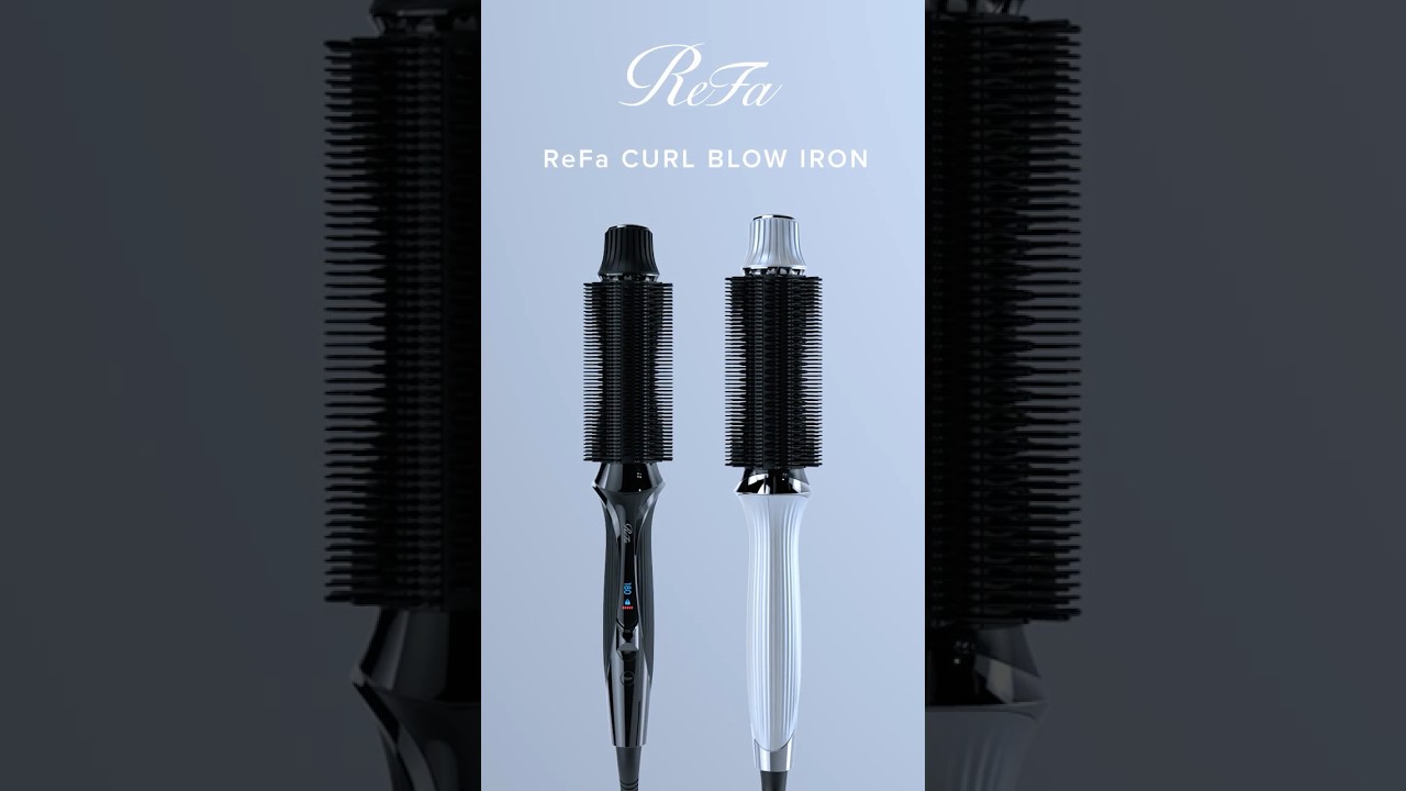 ReFa CURL BLOW IRON | リファカールブローアイロン - YouTube