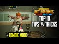 Top 10 Tips & Tricks of Zombie Mode in PUBG Mobile Lite | Ultimate Guide To Become a Pro