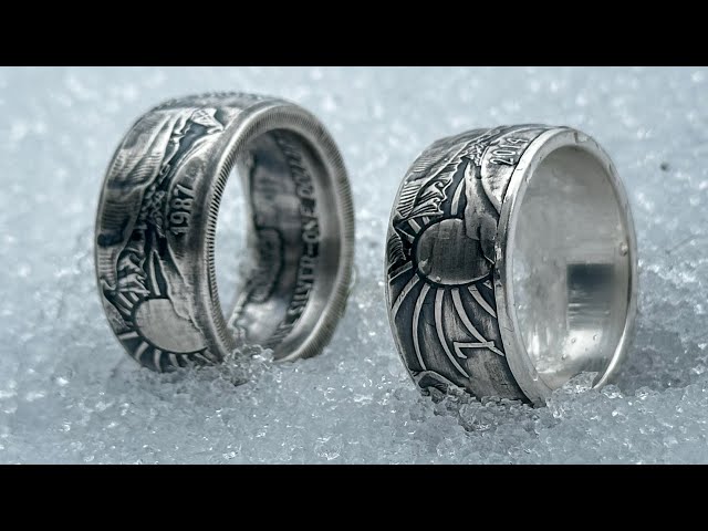 Making a Coin Ring Using Just a Ring Stretcher 