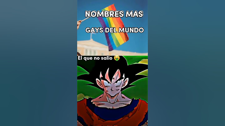 "Nombres mas Gays del Mundo"