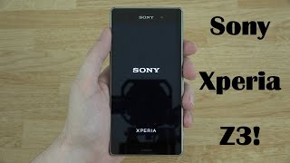 Sony Xperia Z3: Unboxing and Extended First Look!