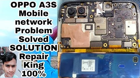OPPO A3S Mobile network Problem Solved SOLUTION Repair  Rabban King Video 100%