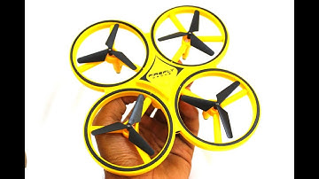 Unboxing Firefly Tracker Drone ||  How to use & fly Tutorials || Gesture Control || Review in Telugu