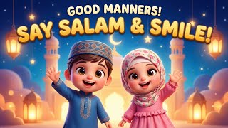 Islamic Manners Song for Kids | Muslim Kids Cartoon | Islamic Nursery Rhymes in English screenshot 3