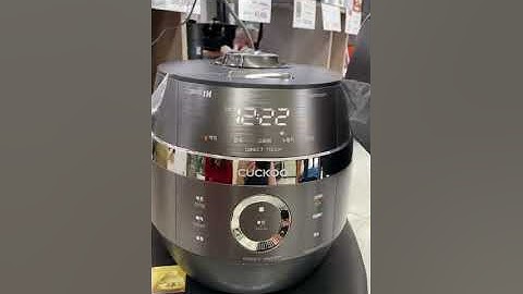 Hướng Dẫn Sử Dụng Nồi Cơm Điện CucKoo Mã JHTR 1010 FD