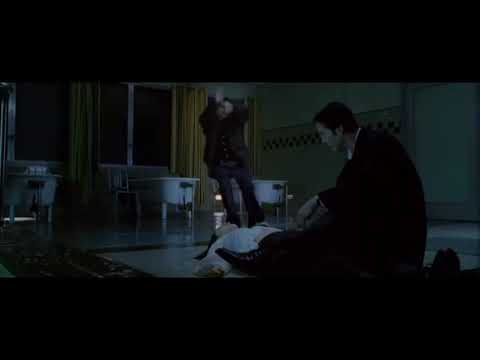 constantin(2005) Demonic pregnancy scene /reversed