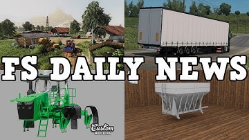 TESTING LIST IS BACK, CUSTOM MODDING, PLUS GRAVITY WAGON | FS DAILY NEWS | Farming Simulator 19