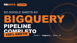 Do Google Sheets ao BIGQUERY - Pipeline Completo (100% Grátis)