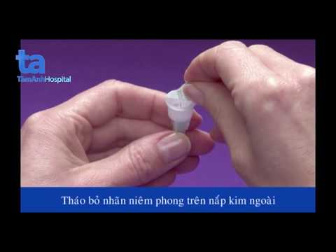 Hướng dẫn cách tự tiêm bút tiêm chứa sẵn dung dịch tiêm Ovitrelle