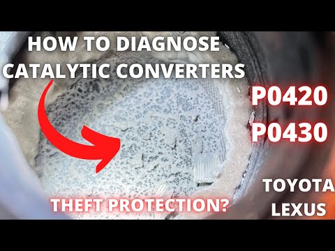 How to Diagnose a bad Catalytic Converter on Toyota and Lexus