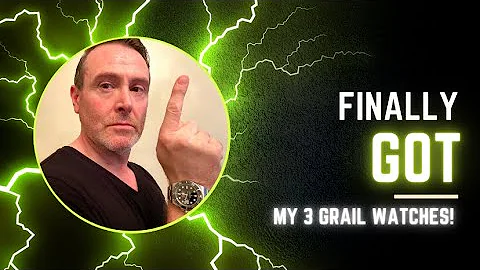 I’ve Finally Picked Up My 3rd Grail Watch! My Perfect 3 Luxury Wristwatch Collection! #omega #rolex