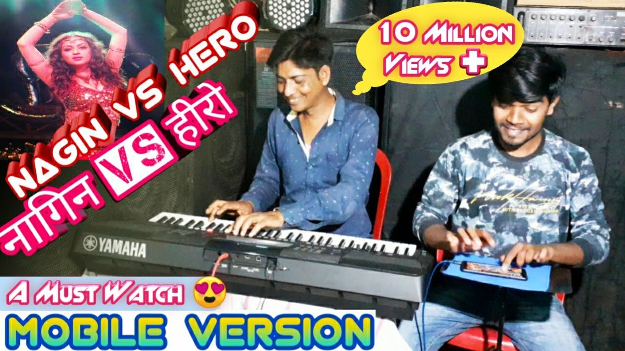 NAGIN VS HERO Mobile Version  Paino  Mobile Octapad Cover  By Sangeetkaar Bhai