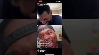 Deon cole instagram live roast with tony Roberts