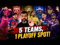 IPL 2026 Playoff Race Gets Crazy 😱 RR, KKR, PBKS, DC, CSK Battle