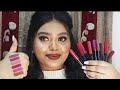 *NEW SHADES* Faces Canada Ultime Pro Primer + Matte Intense Lip Crayons  / Prachi Kalgutkar..!!!!