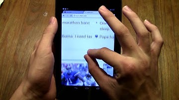 Jelly Bean 4.1 Project Butter  Review - Nexus 7