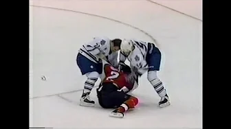 Flyers - Maple Leafs rough stuff 12/11/99