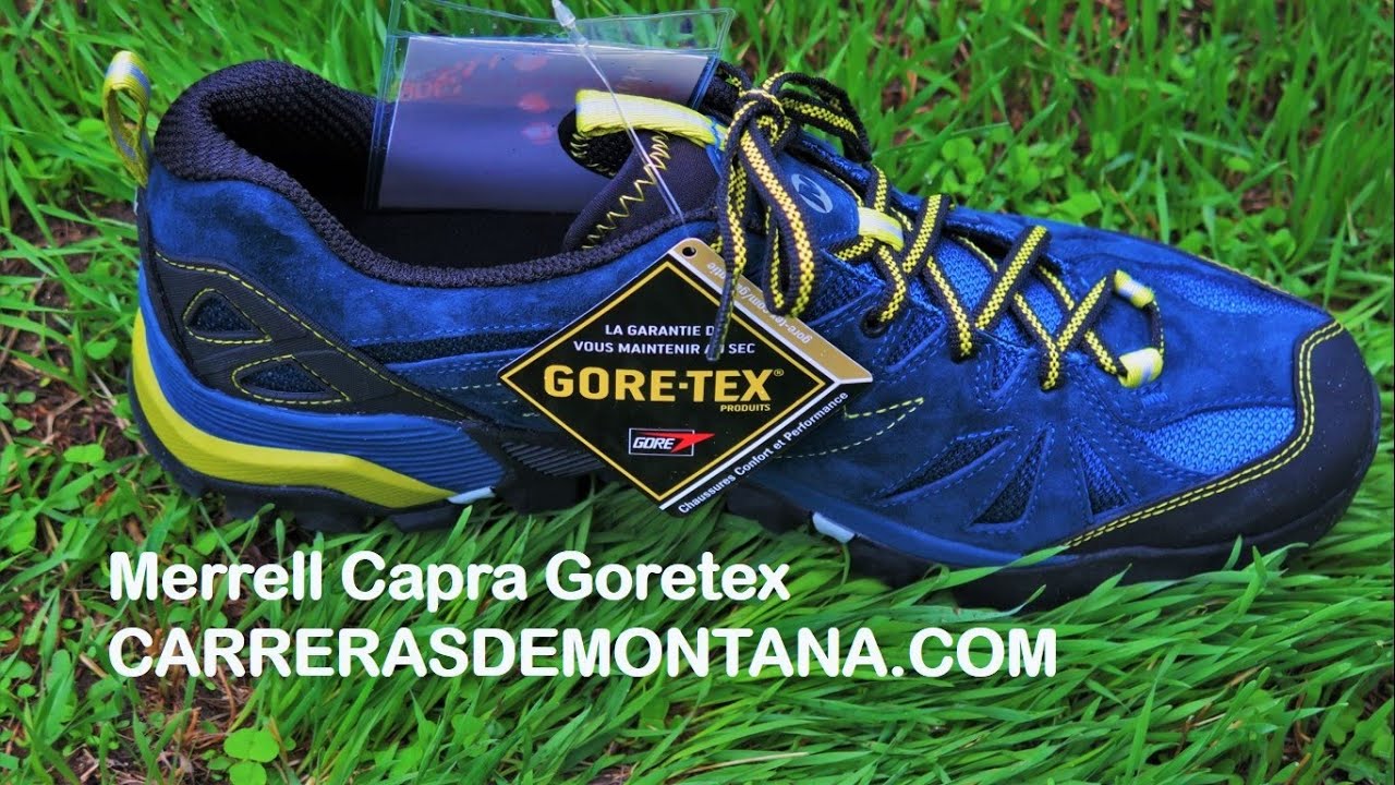 Merrell Capra Goretex zapatillas Análisis por Mayayo @moxigeno - YouTube