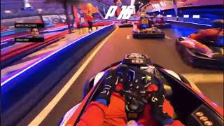 F1 driver Carlos Sainz that’s how Indoor Go Cart Racing from last To P1 screenshot 2