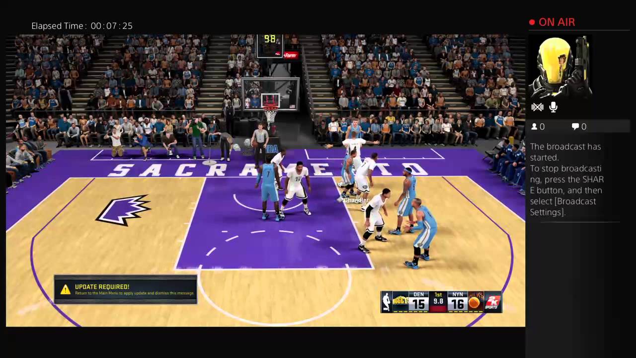 NBA2K16 Myteam Flames