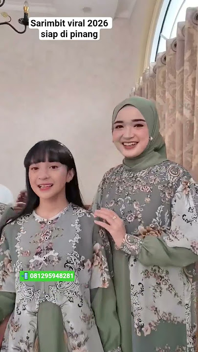 Sarimbit viral 2026 #bajulebaran #gamismurah #video #gamismewah #gamis #fashion #sarimbit2026