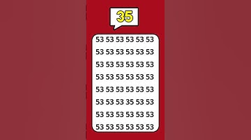 Can You Find the Hidden Odd Number? 🤔 | Impossible Puzzle #shorts #trending #ytshorts