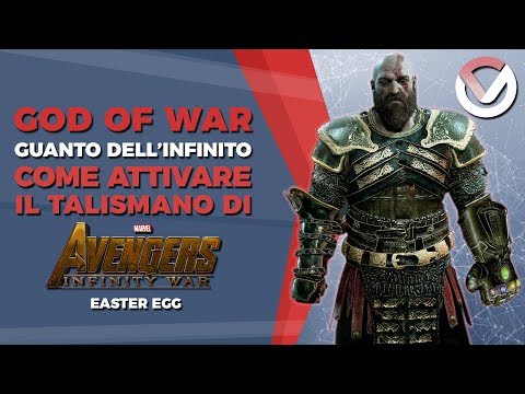 God of War | Come attivare l'easter egg di Avengers: Infinity War e il "Guanto dell'Infinito"