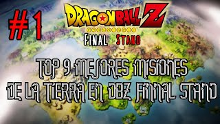 TOP 9 Mejores misiones de la tierra en Dragon ball Z Final stand!! - Blizzard