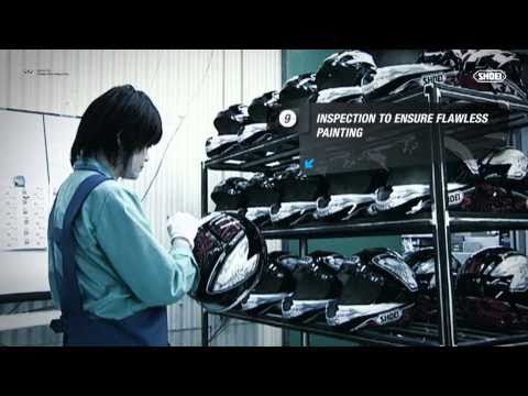 SHOEI Helmet Production