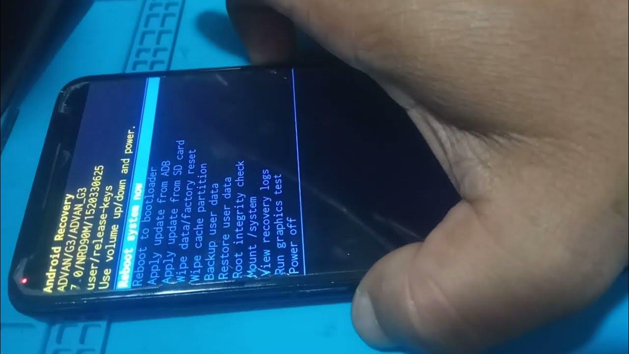 ADVAN G3 Hard reset YouTube
