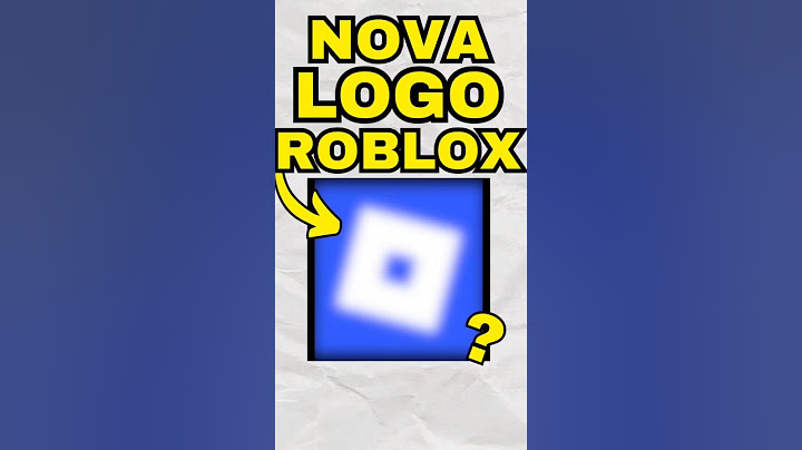A Logo do Roblox está AZUL?! (Saiba Tudo!! 😱)