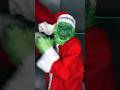 Grinch makeup transformation