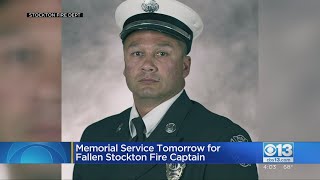 Memorial Service Tuesday For Stockton Fire Captain Max Fortuna
