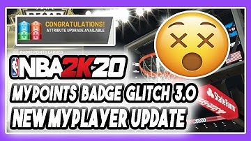 NBA 2K20 NEW FASTEST MAX BADGE + MYPOINTS GLITCH 3.0 STILL WORKING! PRELUDE UPDATE! DENSKI UPDATE!