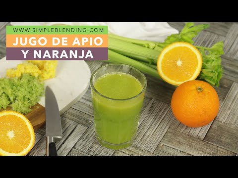 Vídeo: Beba Una Taza De Jugo De Apio Para Una Hidratación Y Un Refuerzo Antioxidante