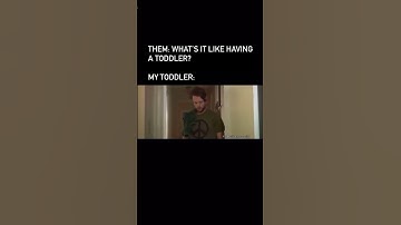 Hoe is het om een ​​peuter te hebben? #zaag #grappig #legpuzzel