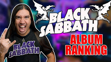 RANKING all BLACK SABBATH Studio Albums From MEH to MASTERPIECE!!