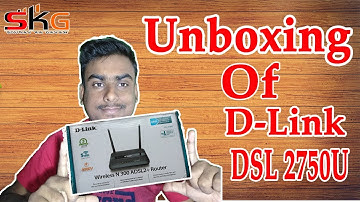 DLink Modem N 300 || DSL 2750U || Unboxing and First Look