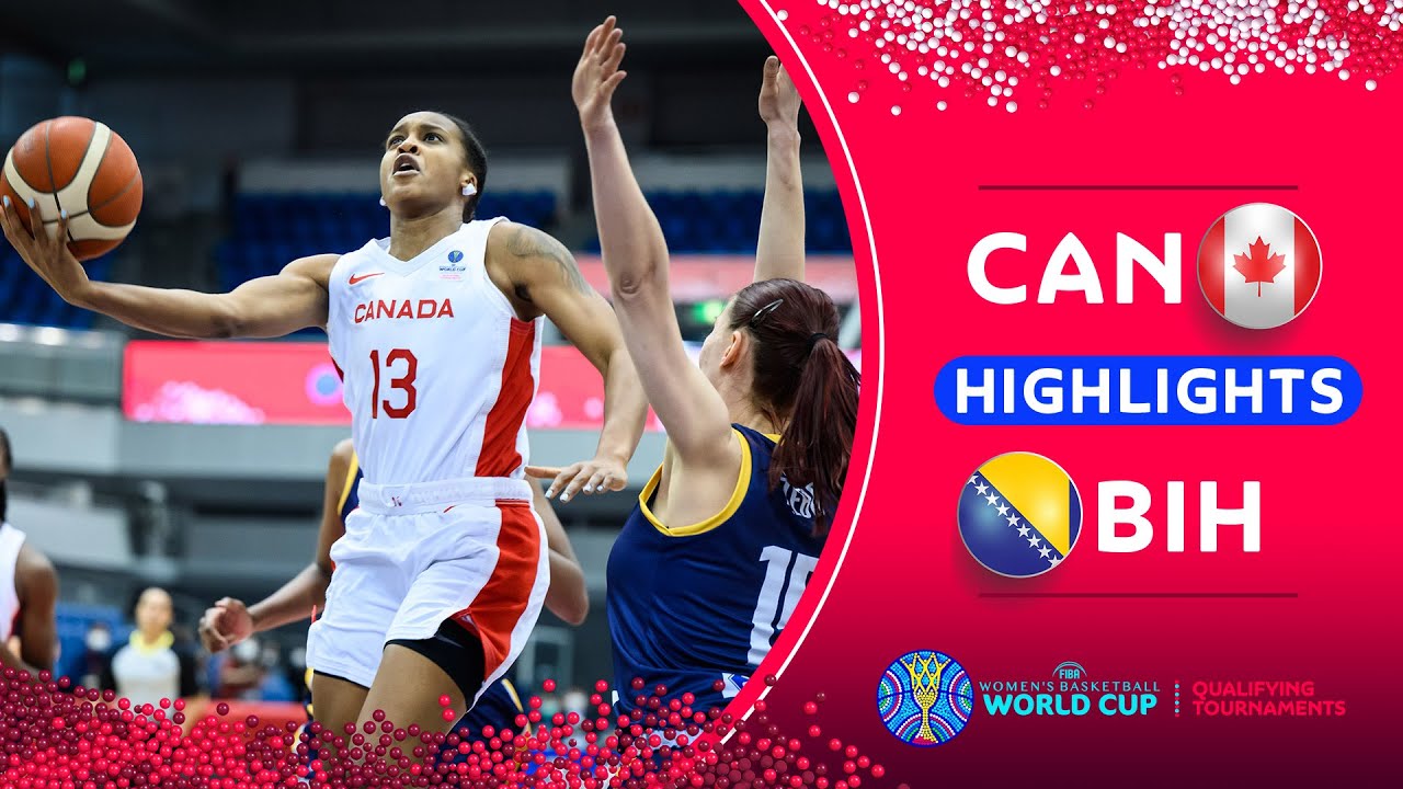 Canada QUALIFIED! | CAN vs BIH | Highlights