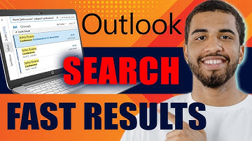 How to Use Outlook SEARCH to Find Emails FAST (2025)