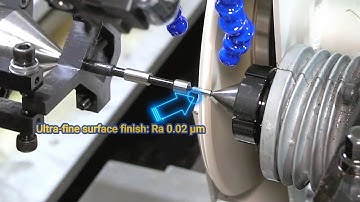 High-precision external thread grinding | CNC thread grinder actual machine demonstration